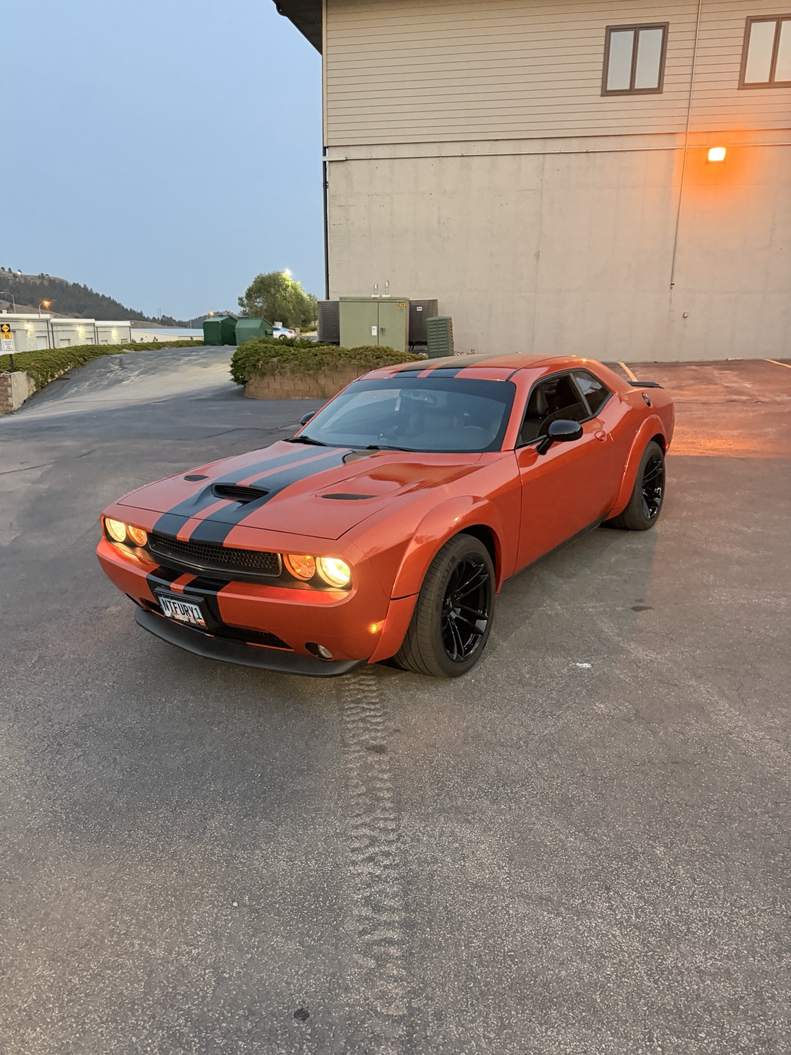 Custom wrapped vehicle